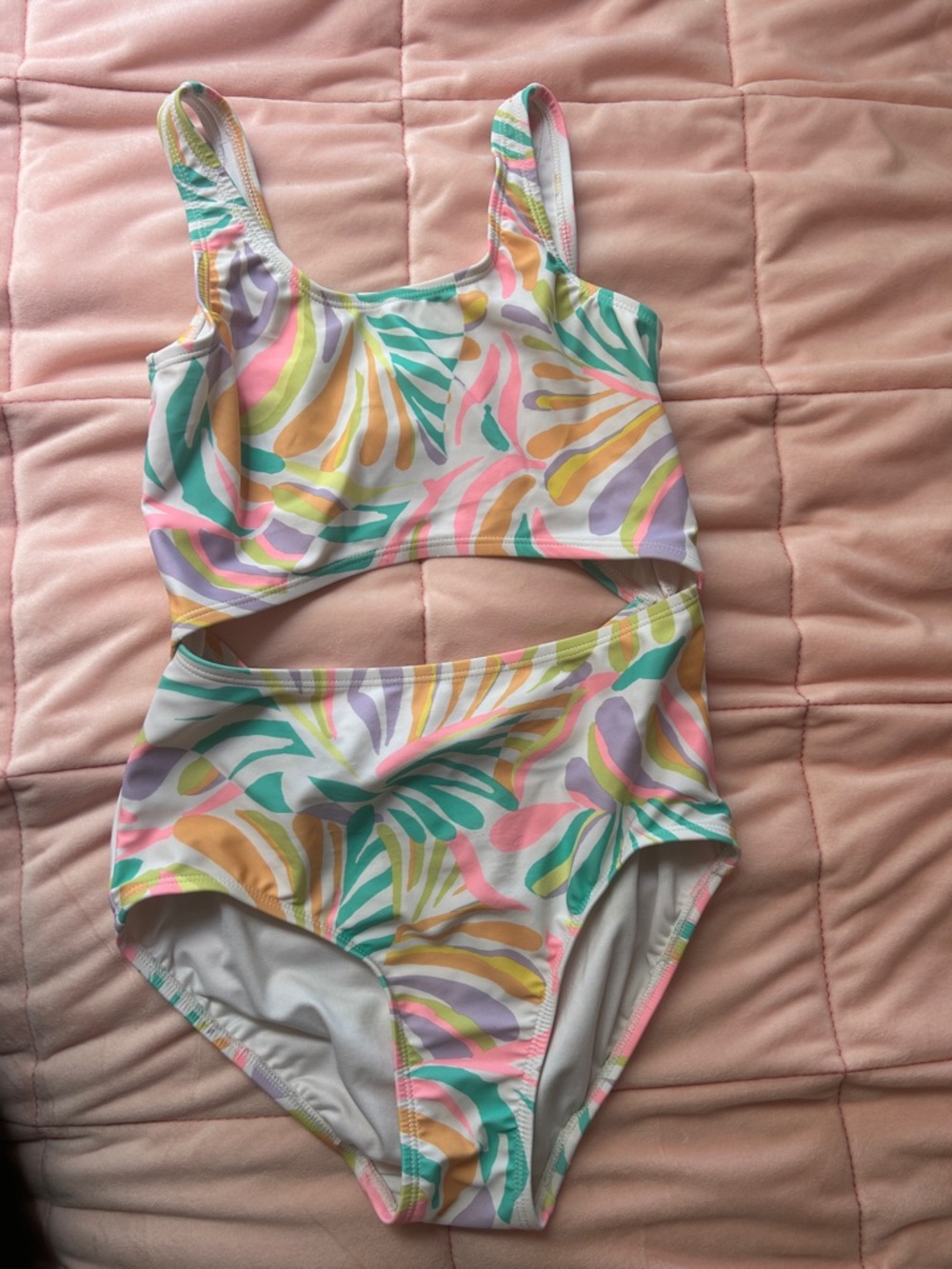 Girls One Piece Bathing Suit